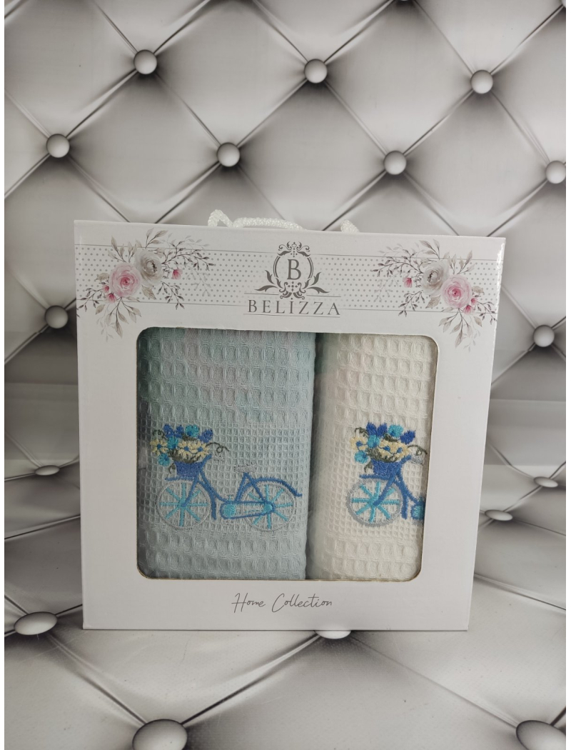 BELIZZA BIKE 2в1 рушники вафельні 40*60см.