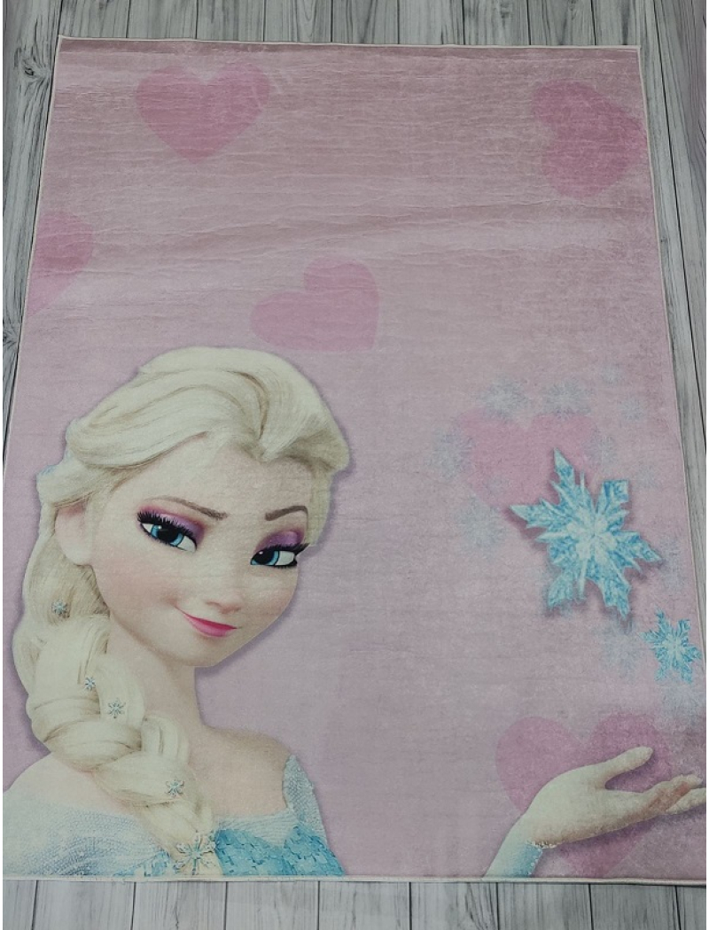 Frozen pembe 140х190см.. дитячі килимки. Belizza Туреччина.