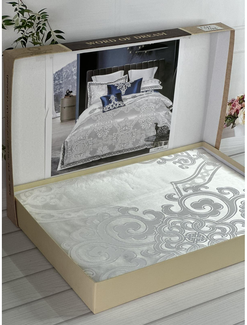 FSM406 жаккардова постіль. Євро розмір. Word of dream.