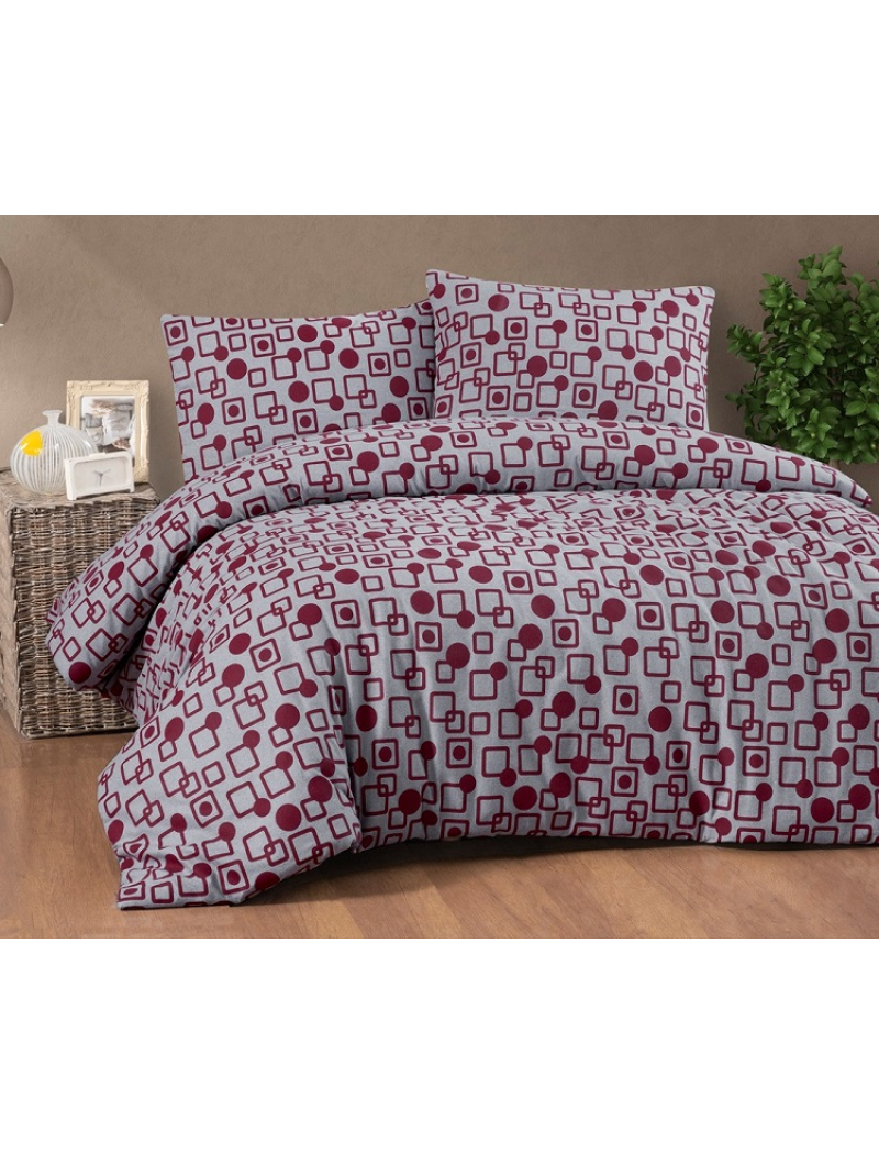 41874 полуторна фланелева постіль. Cotton collection Туреччина