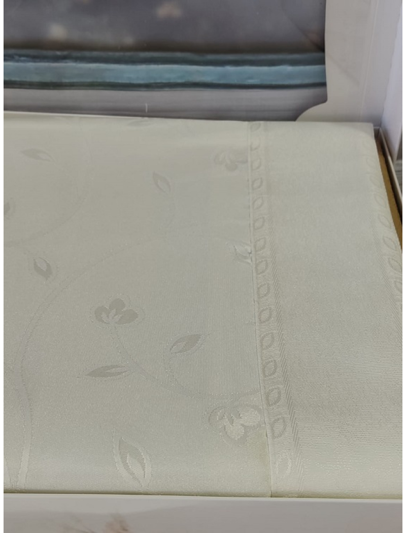 Jackline Туреччина.LUX BORDERED JTD 136 Водовідштовхуюча скатертина 160х220см.