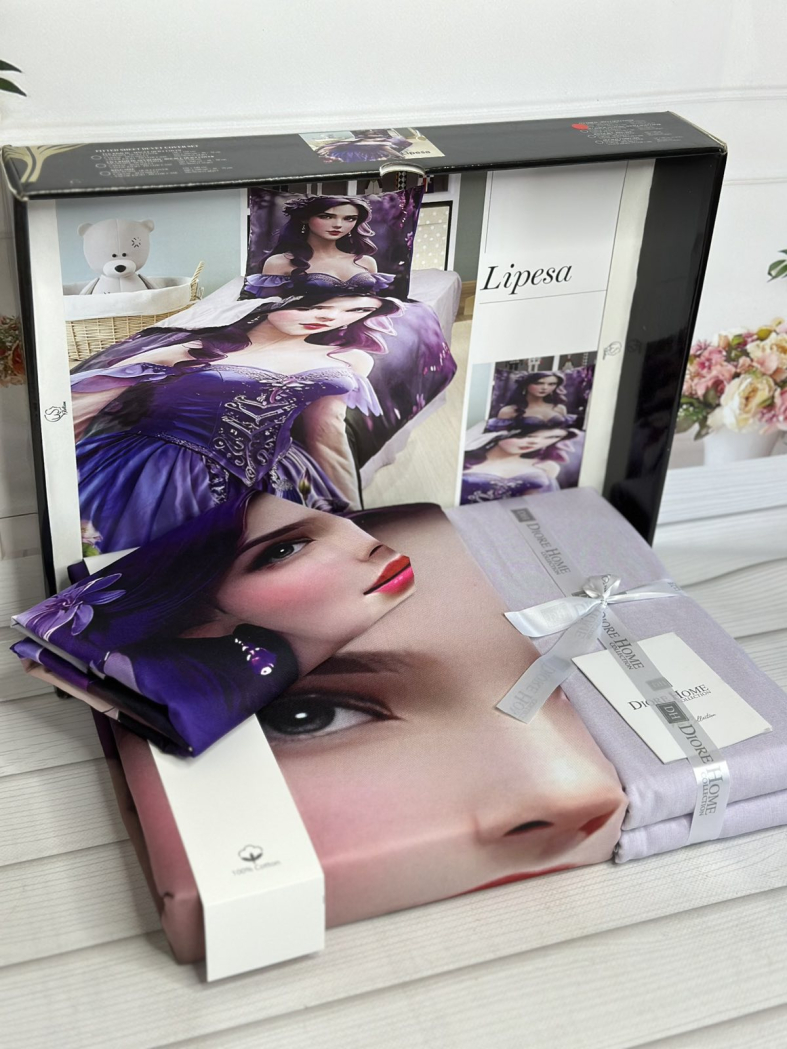 Lipesa дитяча полуторна постільна білизна. Ранфорс. Romeo home Туреччина.