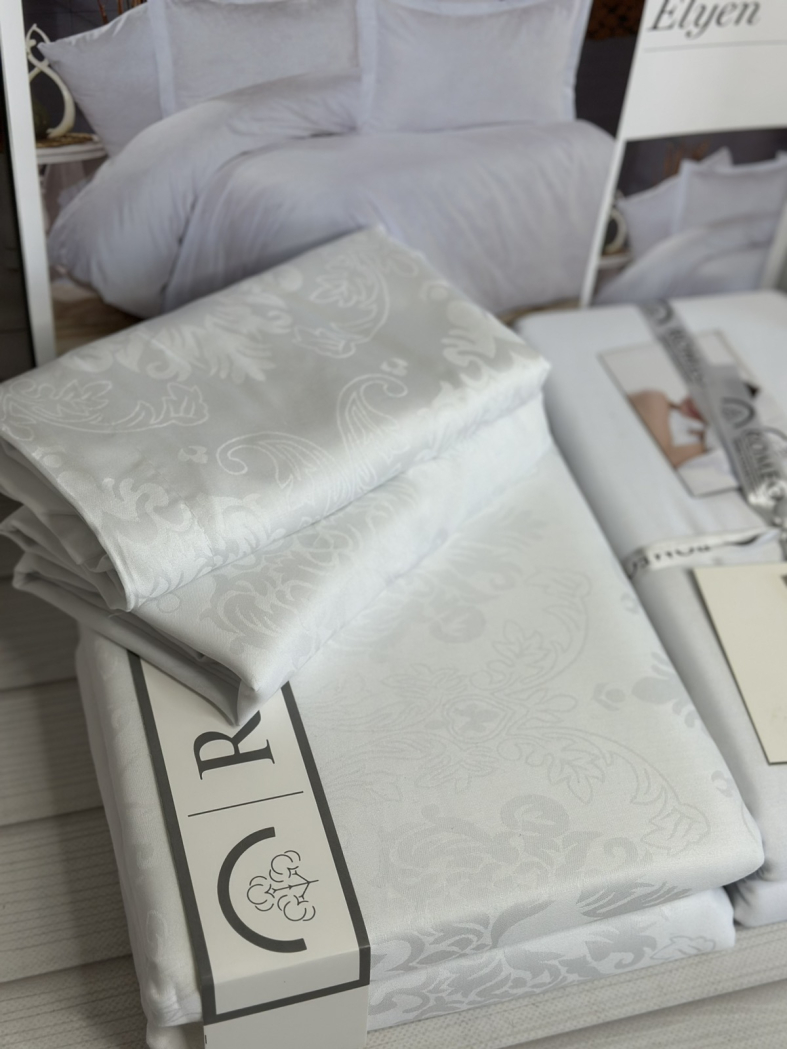 Elyen жаккардова постіль, євро розмір. Romeo home Туреччина.