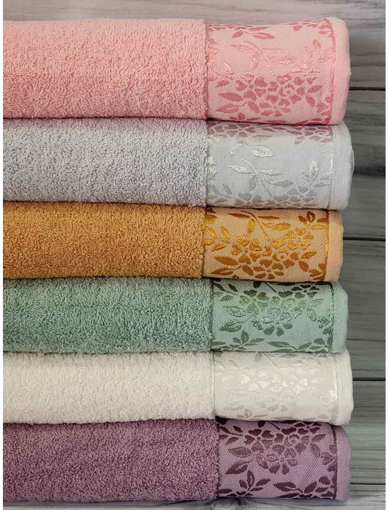 Mame Ramaska 70х140см., 6 шт/уп. махрові рушники. Бавовна. Туреччина