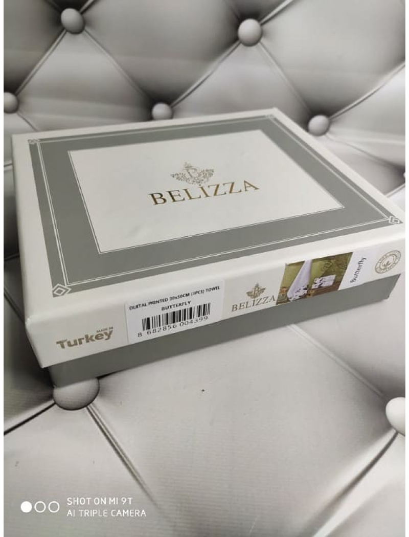 BLZ Goldy 2в1 махровые полотенца. Плотность 500 г/м2 Belizza Турция