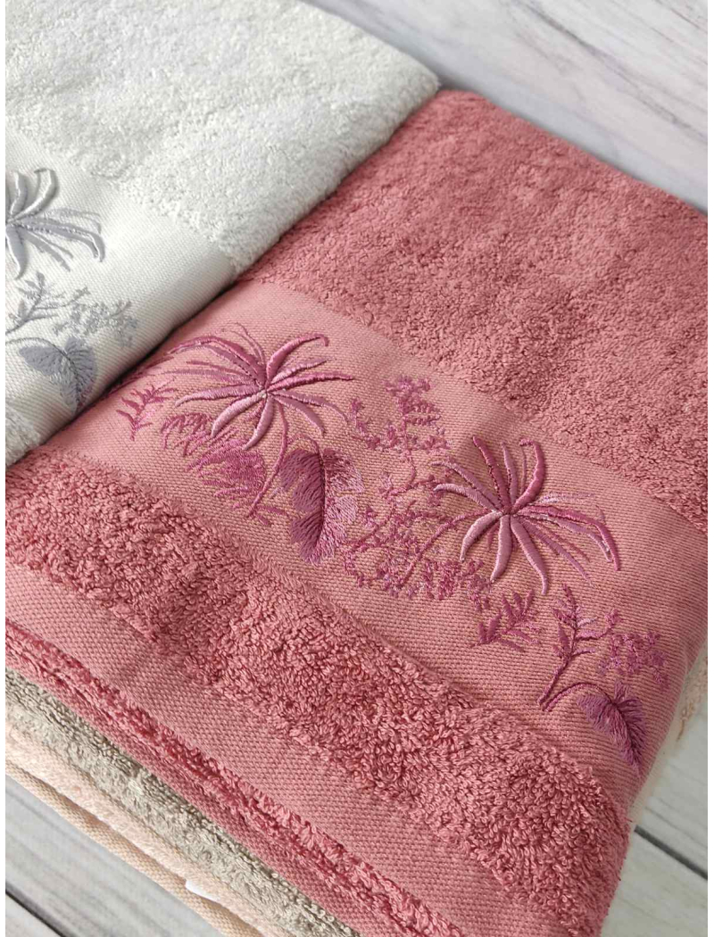 Janet palmiye бамбукові рушники 50х90см., 6шт/уп. Pupilla Туреччина