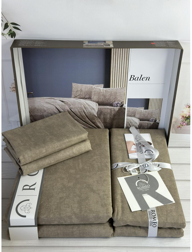 Poplin Balen постіль з поплин. Євро розмір. Romeo home Туреччина.