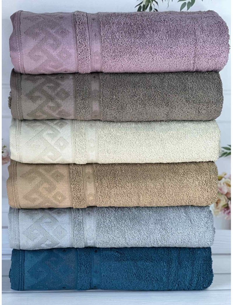 Alfa Durul махрові рушники 50х90см., 6 шт/уп. Туреччина