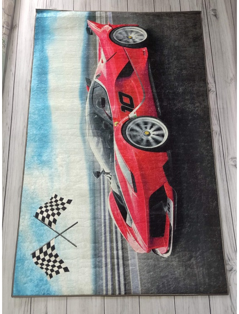 Sport car 140х190см. Килимки в дитячу кімнату. Туреччина.
