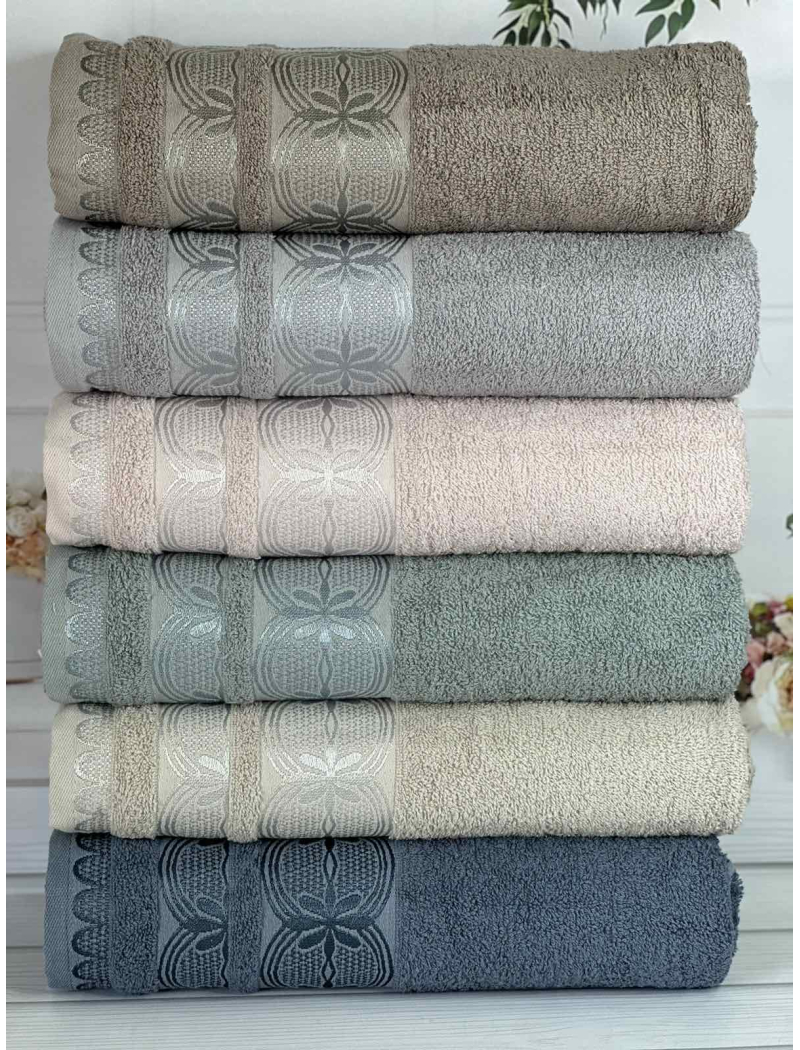 Petek papatya Durul махрові рушники 50х90см., 6 шт/уп. Туреччина