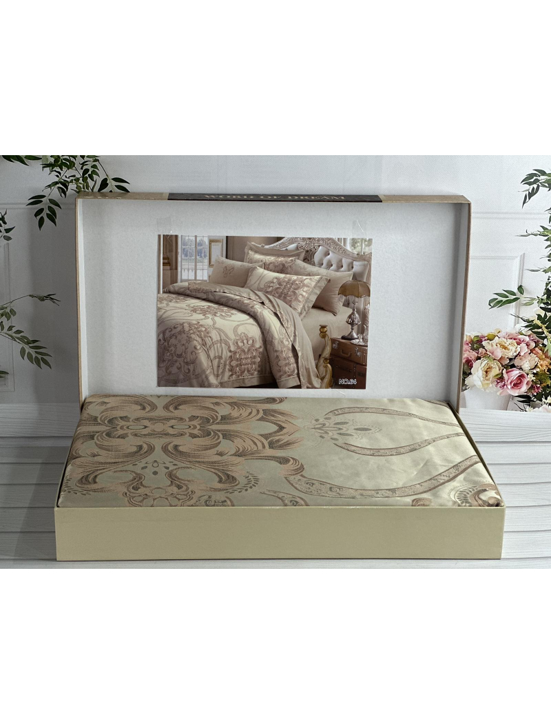 NO.64 жаккардова постіль. Євро розмір. Word of dream.