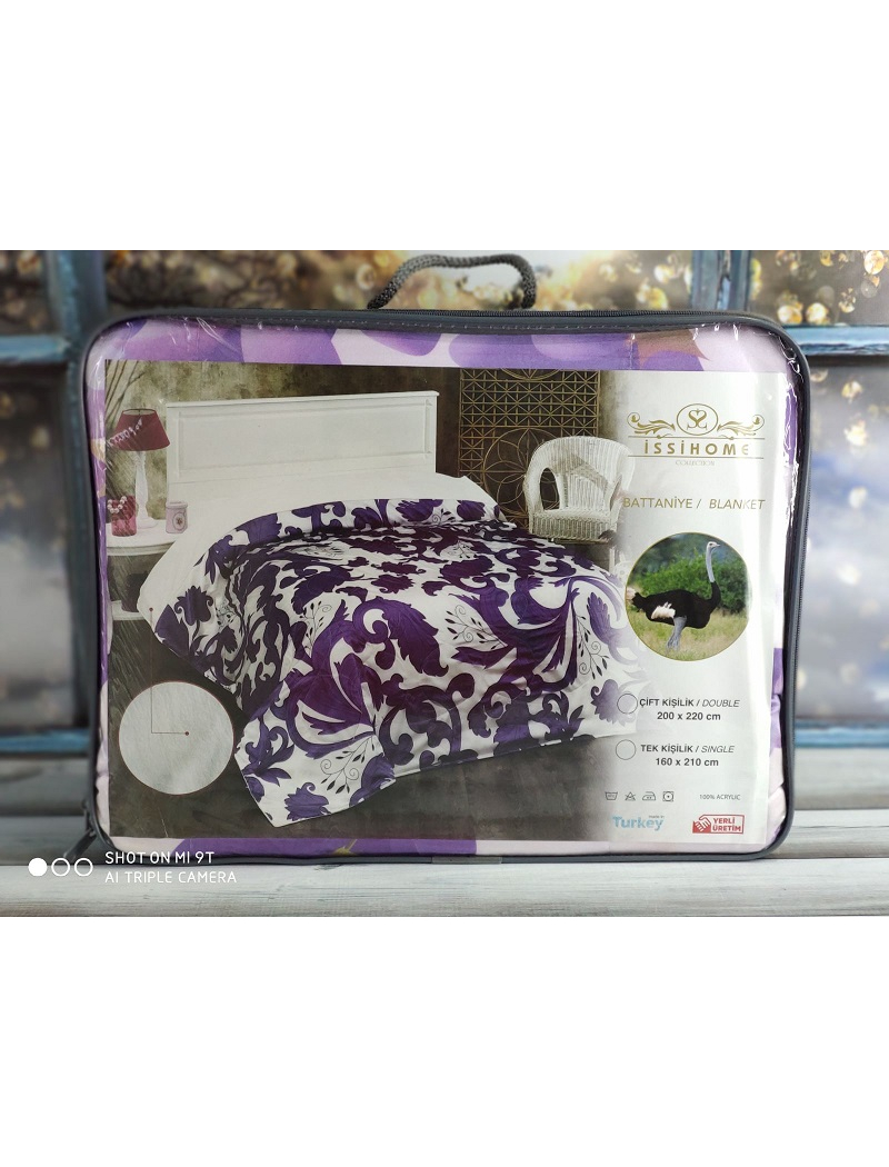 Issi home 1 Покривало 200x220см. Туреччина.