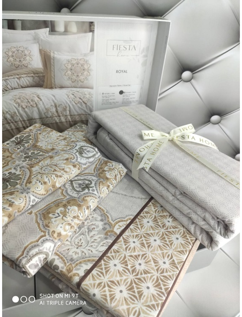 Royal постільна білизна. Ранфорс. Євро розмір. Fiesta Туреччина.