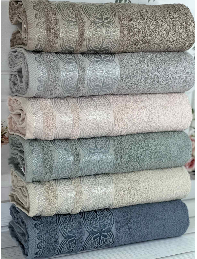 Petek papatya Durul махрові рушники 50х90см., 6 шт/уп. Туреччина