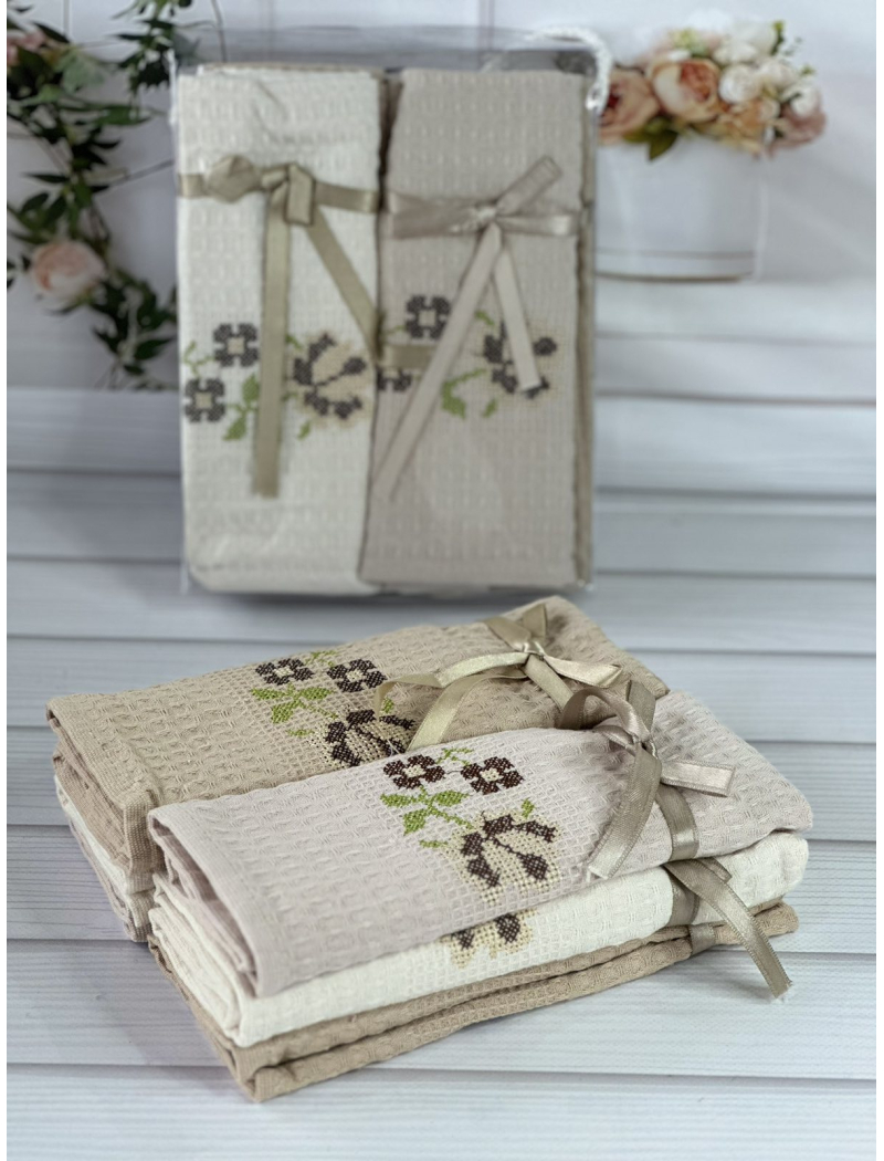 Suvari Bantik kofe вафельні рушники 40х60см., 6 шт/уп