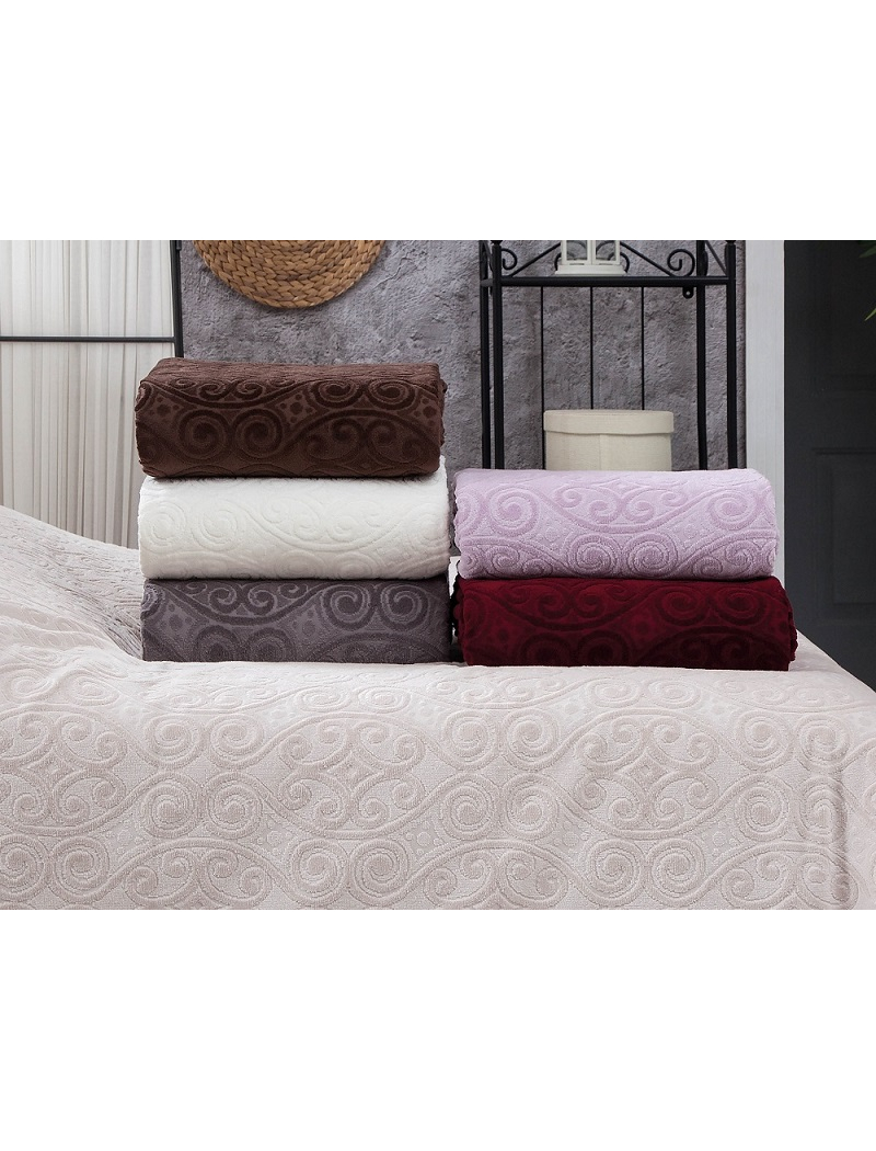 Hanzade bej велюрове простирадло 200х220см. Brlizza Туреччина