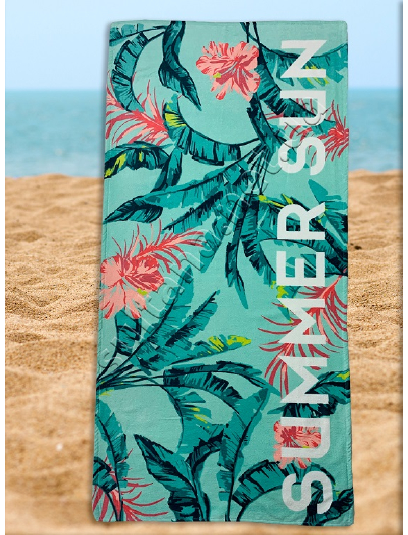 Пляжное полотенце Summer sun 75х150см. Турция.