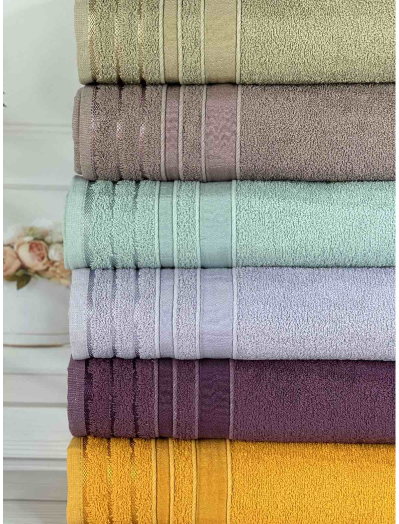 Beck Durul махрові рушники 50х90см., 6 шт/уп. Туреччина