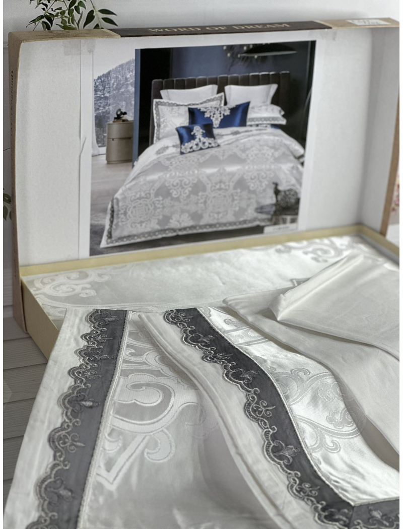 FSM406 жаккардова постіль. Євро розмір. Word of dream.