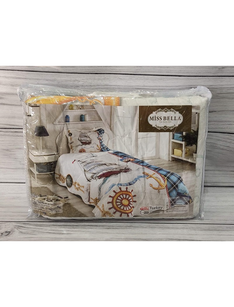 Sailor полуторне покривало з наволочкой. Miss Bella Туреччина.