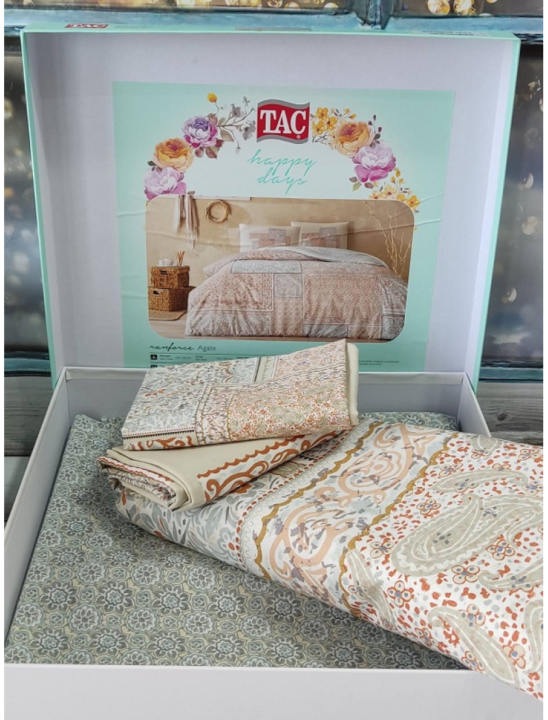 Agote kiremit постільна білизна. Євро розмір. Ранфор. Tac Туреччина.