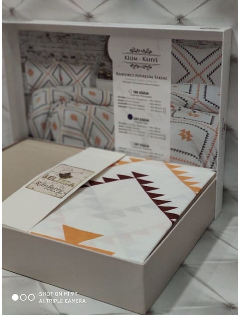 Kilim kahve сімейна постіьна білизна. Ранфорс. Belizza Туреччина.