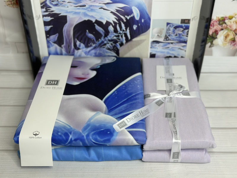 Ehzila дитяча полуторна постільна білизна. Ранфорс. Romeo home Туреччина.