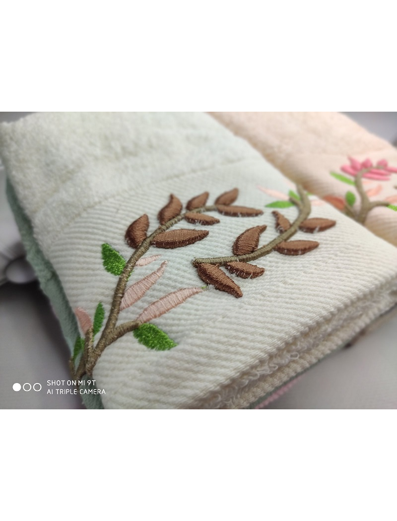 3D Vetka 50х90см., 6 шт/уп. махрові рушники 3D