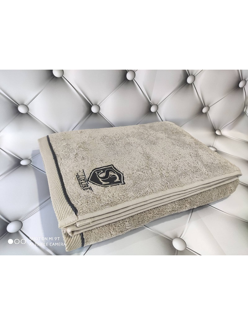 Luxure bej махровое полотенце 85х150см., 580 г/м2. Хлопок. Soft cotton Турция.