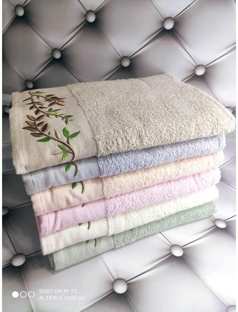 3D Vetka 50х90см., 6 шт/уп. махрові рушники 3D