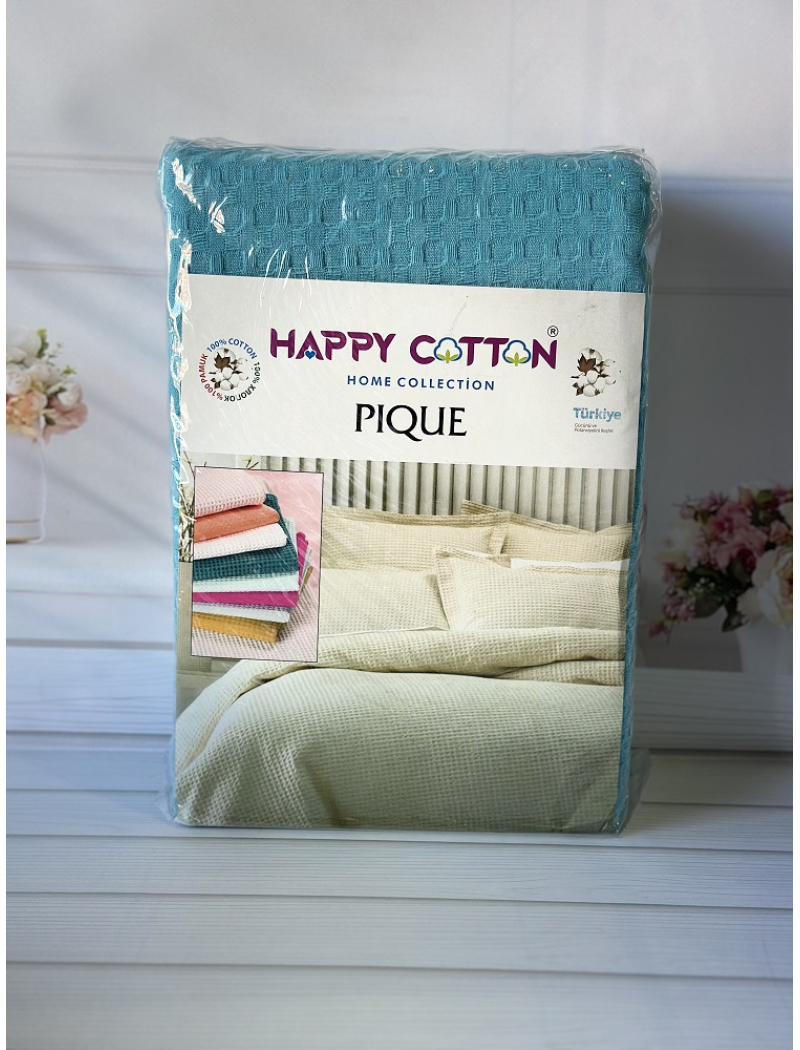 Вафельное пике 200х240см. Хлопок. By Ido Турция. 9251-1