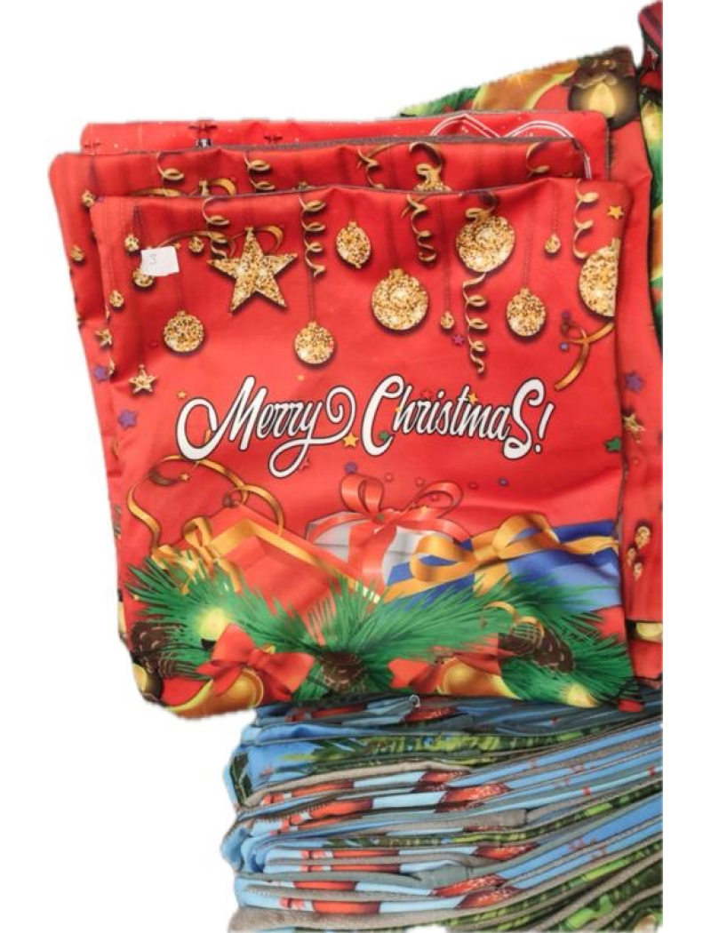 Новорічні наволочки 45х45см. Dijital принт. Туреччина.