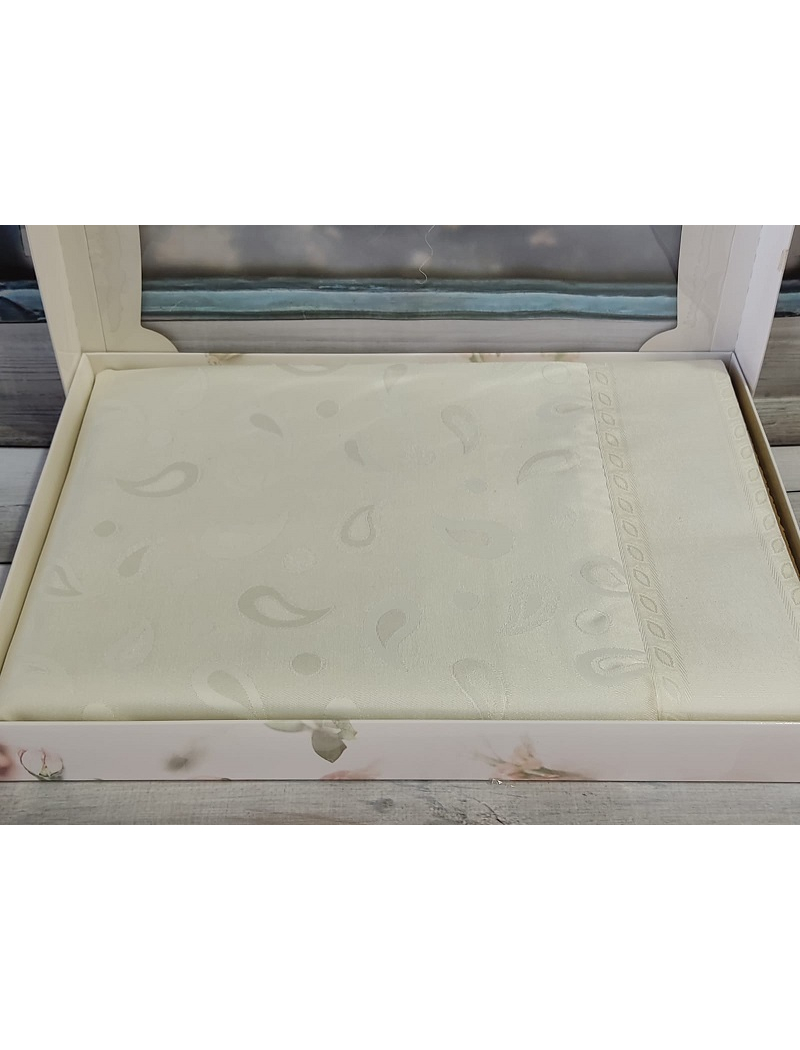 Jackline Туреччина.LUX BORDERED JTD 139 Водовідштовхуюча скатертина 160х220см.