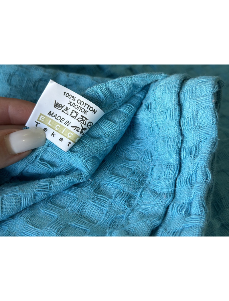 Вафельное пике 200х240см. Хлопок. By Ido Турция. 9251-1