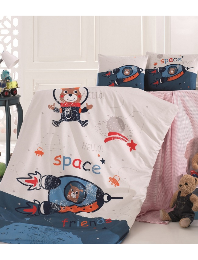 Space постільна білизна в ліжечко. Ранфорс. Belizza Туреччина.