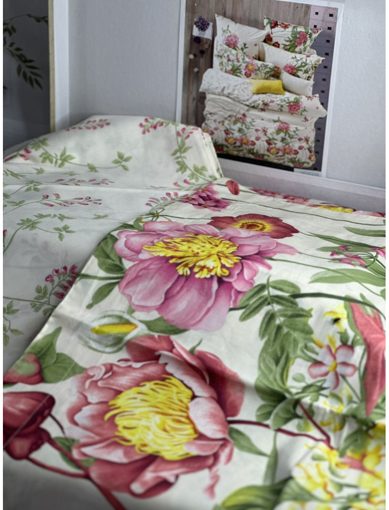 16FHX329 сатинова постільна білизна, євро розмір. Word of dream.