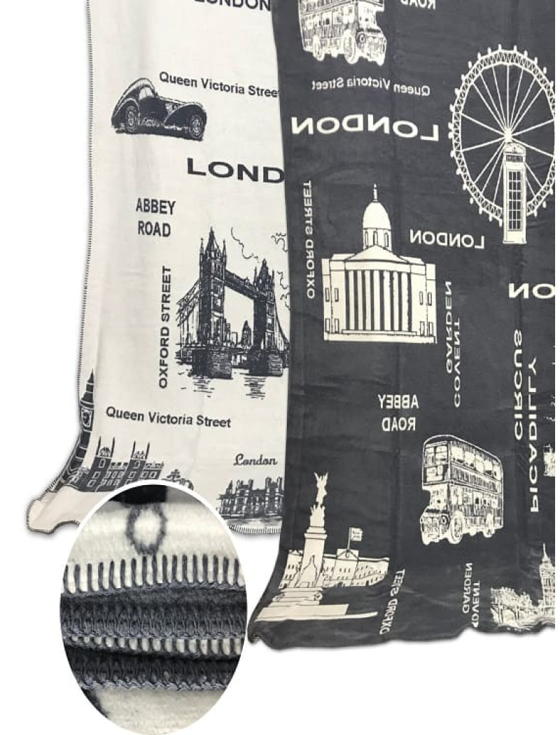 London gri 200х220см. Плед. Туреччина Belizza