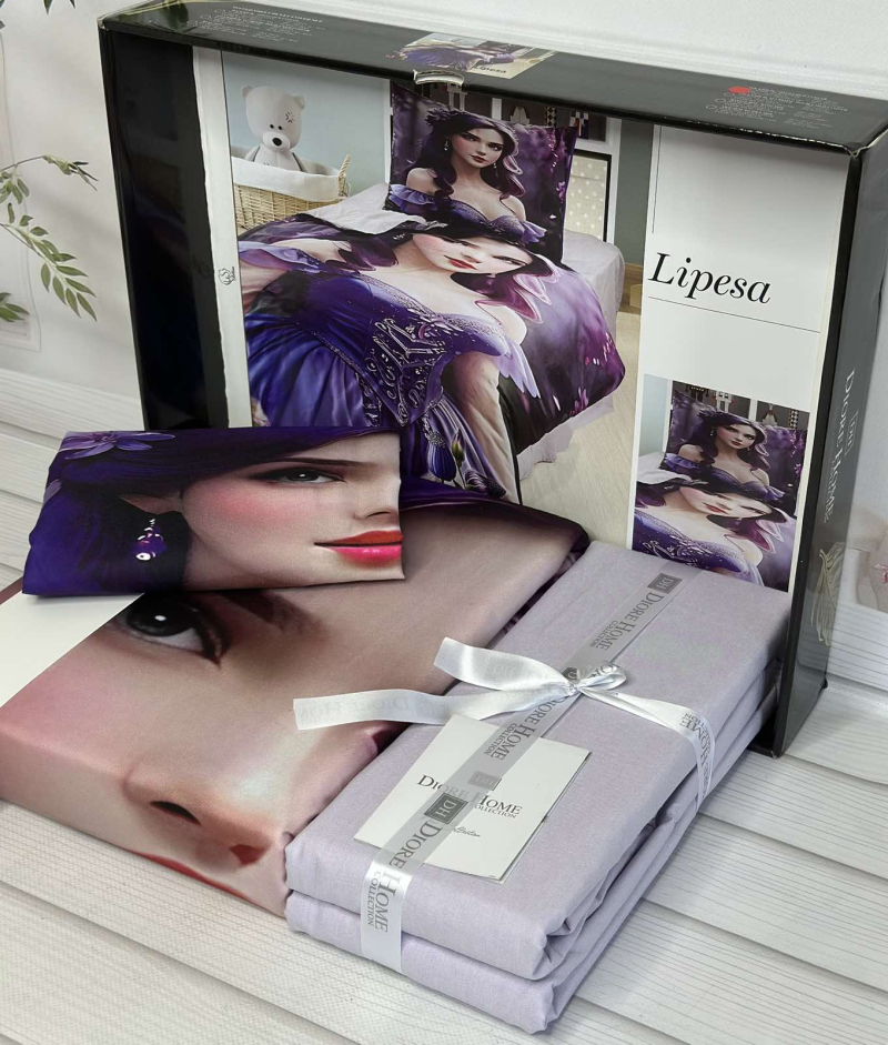 Lipesa дитяча полуторна постільна білизна. Ранфорс. Romeo home Туреччина.