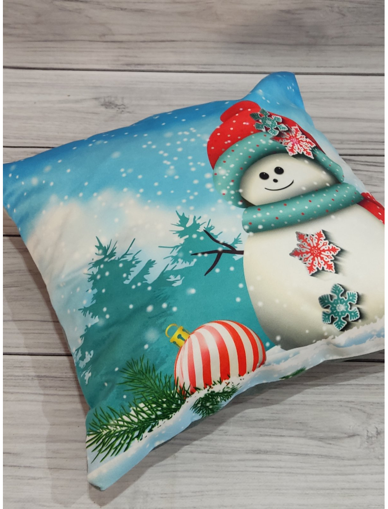 Новорічні наволочки 45х45см. Dijital принт. Туреччина.