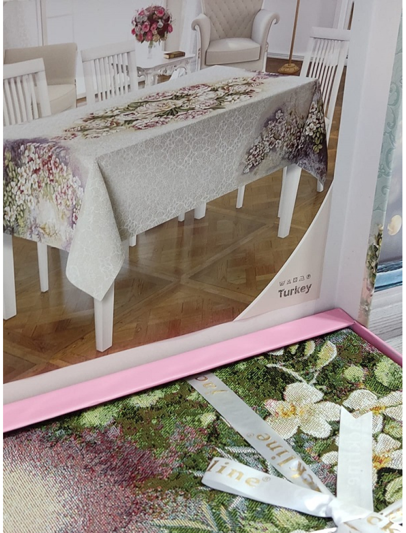 Jackline Туреччина.Prateria.Гобеленова скатертина 160х220см.