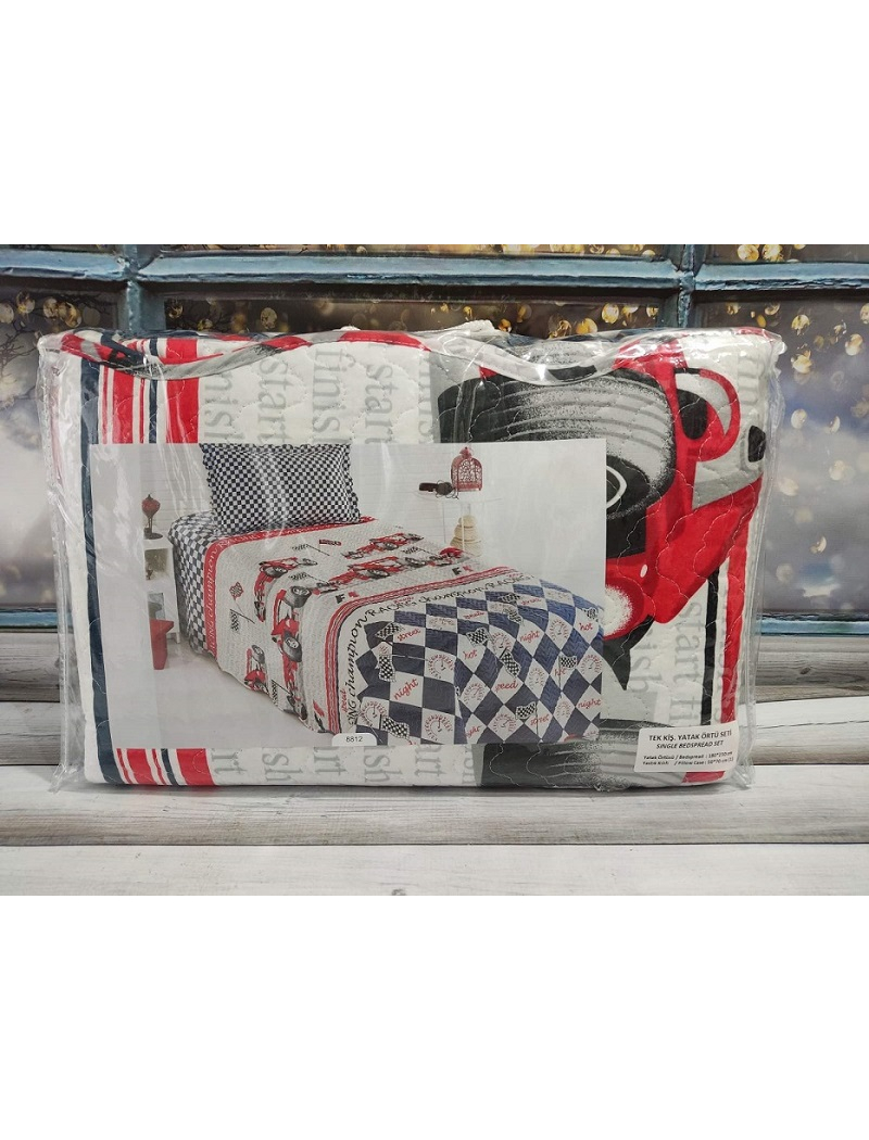 8812 полуторне покривало. Бавовна. Miss Bella Туреччина