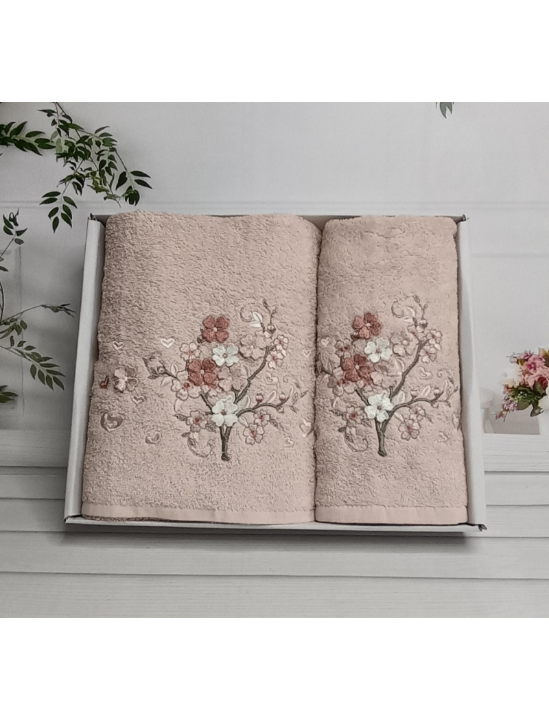 Piante sacura pudra 3D 2в1 бавовняні рушники.Туреччина