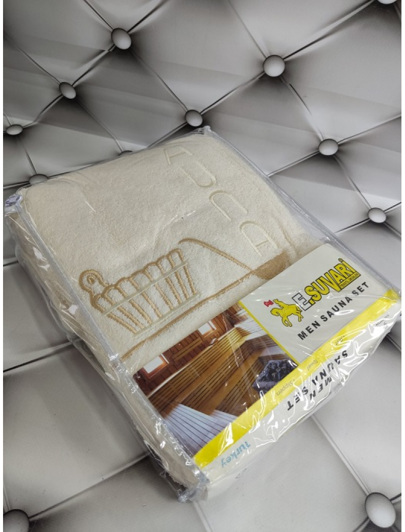 Krem набір в сауну. Махра. Suvari Туреччина.