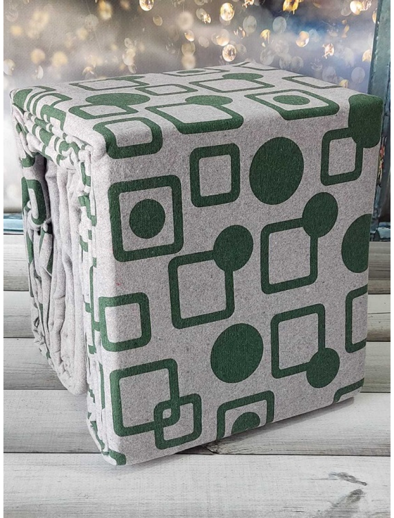 41898 фланелева постіль, євро розмір. Cotton collection Туреччина