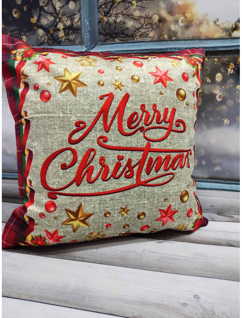 Новорічні наволочки 45х45см. Dijital принт. Туреччина.