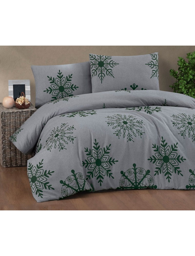 41900 фланелева постіль, євро розмір. Cotton collection Туреччина