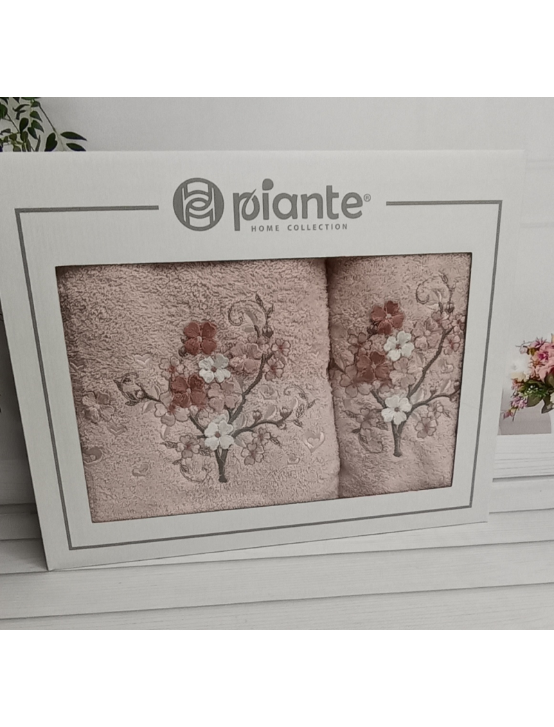 Piante sacura pudra 3D 2в1 бавовняні рушники.Туреччина