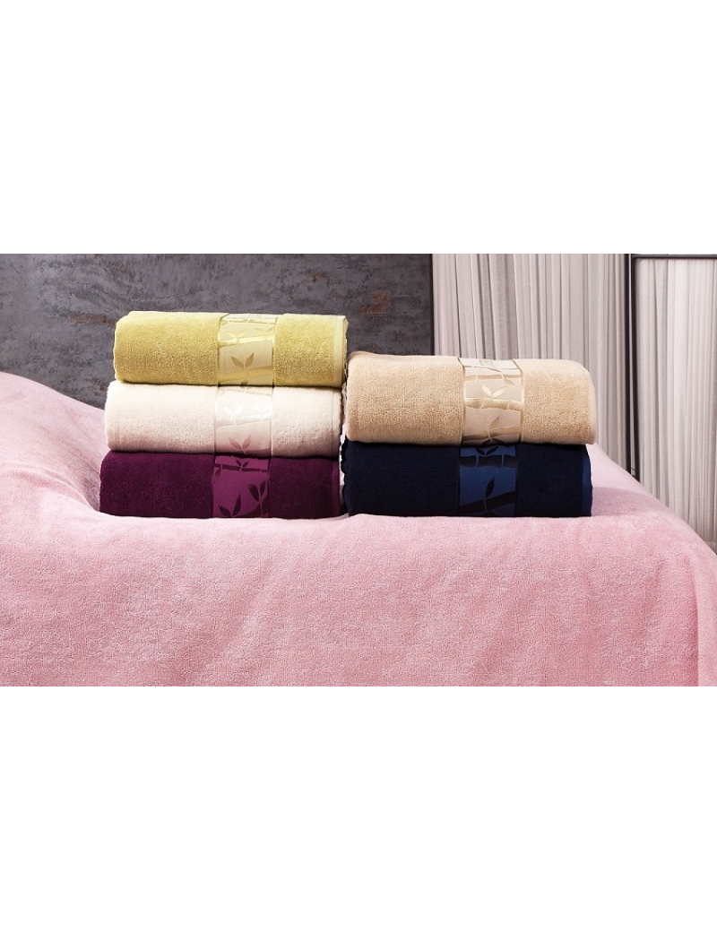 Gold pembe бамбукове простирадло 200х220см. Belizza Туреччина