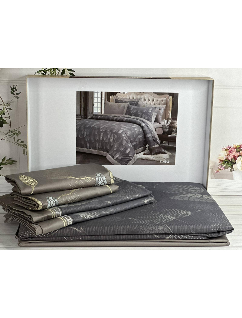 T-1029 жаккардова постіль. Євро розмір. Word of dream.