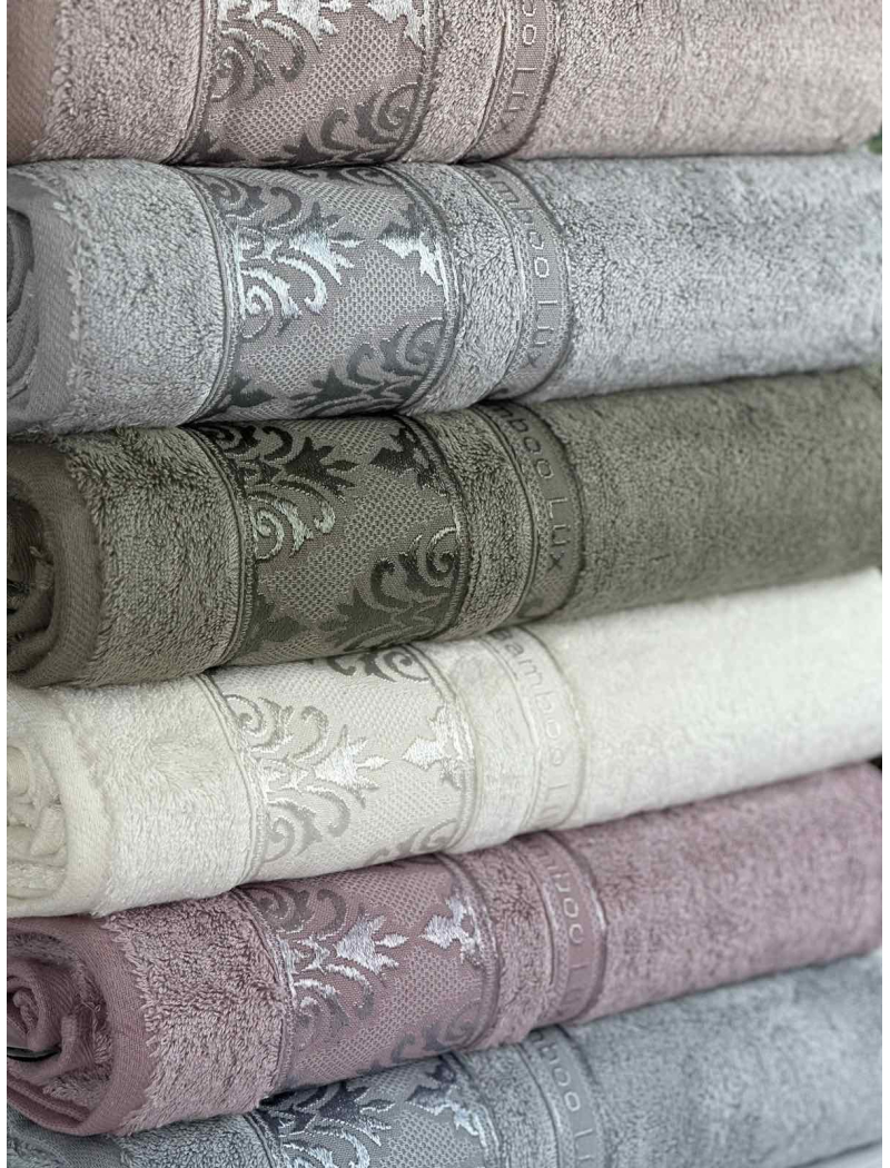 022 Durul Bambuk рушники 50х90см., 6 шт/уп. Туреччина